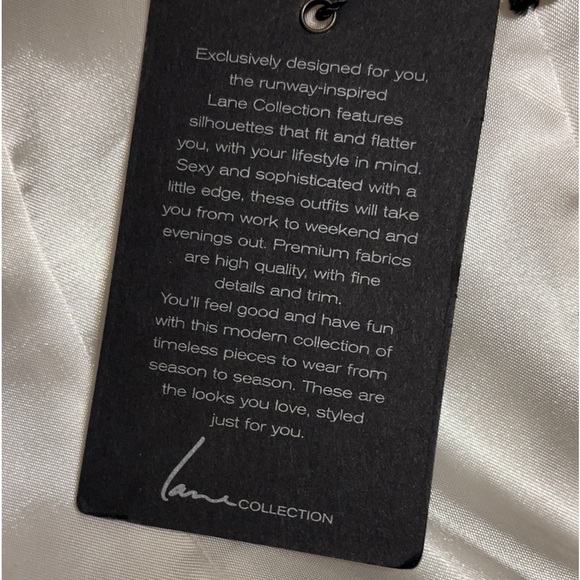 LANE COLLECTION By LANE BRYANT Sparkly Lace Jacket - Picture 4 of 12